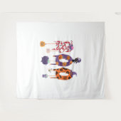 Boo! Halloween Apparel Halloween Wandteppich (Vorderseite (Horizontal))