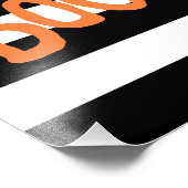 Boo! | Halloween Art Print Fotodruck (Ecke)