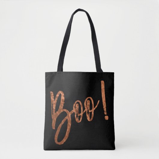 Boo! Halloween Candy Bag Tasche (Vorderseite)