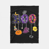 Boo Halloween Costume Sders, Ghosts, Pumkin & Fleecedecke (Vorderseite)