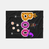 Boo Halloween Costume Sders Ghosts Pumkin &amp; Wi Fleecedecke (Vorderseite (Horizontal))