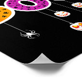 Boo Halloween Costume Sders Ghosts Pumkin &amp; Wi Poster (Ecke)