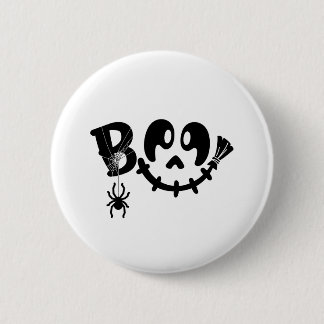 Boo - Halloween design Button