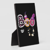 Boo Halloween Fotoplatte (Seite)