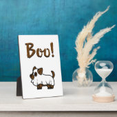 Boo Halloween Fotoplatte (Seite)