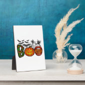Boo Halloween Fotoplatte (Seite)