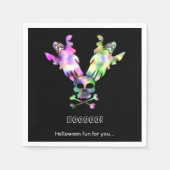 Boo! Halloween Fun Paper Napkins Serviette (Vorderseite)