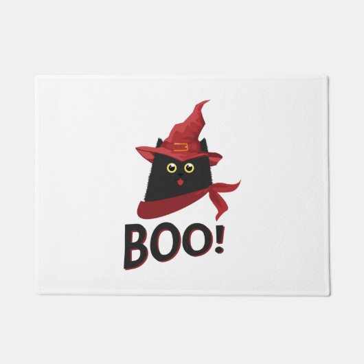 Boo Halloween Fußmatte (Vorderseite)