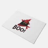 Boo Halloween Fußmatte (Schrägansicht)