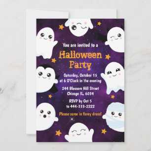 Boo Halloween Geister Halloween Party Einladung