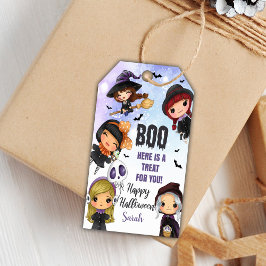 BOO Halloween-Geschenk-Tags Geschenkanhänger