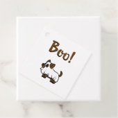 Boo Halloween Geschenkanhänger (Beispiel)