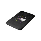 Boo halloween Gespenst Damen Kinder Badematte (Schrägansicht)