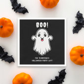 Boo Halloween Ghost benutzerdefinierter Text schwa Serviette