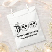 BOO! Halloween Ghost Favor Bags Geschenktütchen (Ausgeschnitten)