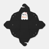 Boo! Halloween Ghost GIrl Black Fevor Geschenkboxe Geschenkschachtel (Ungefaltet)