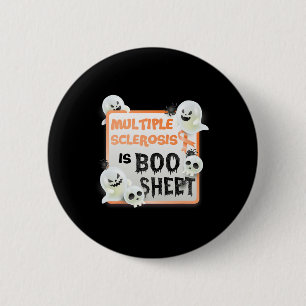 Boo Halloween Ghost MS Multiple Sklerose ist Boo S Button