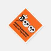 BOO! Halloween Ghost Napkins Serviette (Ecke)