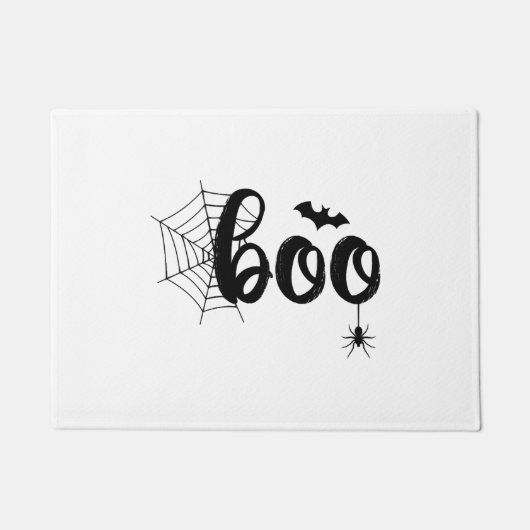 Boo Halloween Ghost Niedlich Halloween Familie Mat Fußmatte (Vorderseite)