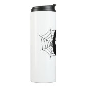 Boo Halloween Ghost Niedlich Halloween Familie Mat Thermosbecher (Nach links gedreht)
