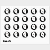 Boo! Halloween Ghost Sticker (Blatt)