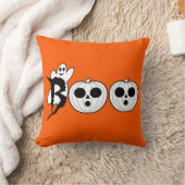 BOO! Halloween Ghost Throw Kissen (Decke)