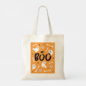 Boo Halloween Ghosts Tote Bag Tragetasche (Rückseite)
