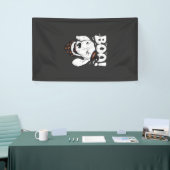 Boo Halloween Hund Hexenhut Fledermäuse Banner (Messeveranstaltung)