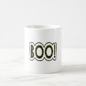 BOO Halloween Kaffeetasse (Mittel)