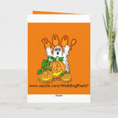 Boo Halloween Karte (Rückseite)