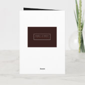 Boo! Halloween-Karte Karte (Rückseite)