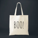 Boo! Halloween-Kindertasche für Leckerei. Einfache Tragetasche<br><div class="desc">Boo! Kinder Halloween Leckerei Tasche.</div>