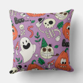 Boo Halloween Kissen (Rückseite)