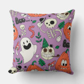 Boo Halloween Kissen (Vorderseite)