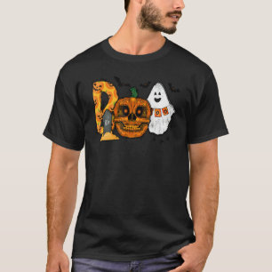 Boo Halloween-Kostüm Groovy Grusel Boo Crew Retro T-Shirt