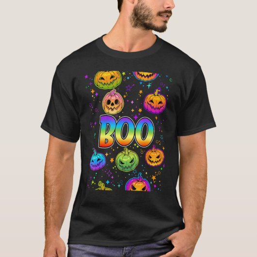 Boo Halloween Kürbiskürbis - Kostümkleidung 1 T-Shirt (Vorderseite)