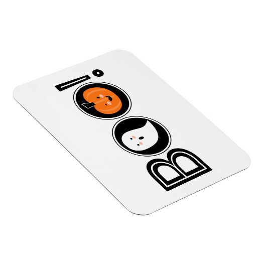 Boo! Halloween Magnet (Rechte Seite)