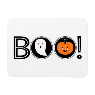 Boo! Halloween Magnet