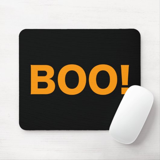BOO!Halloween Mousepad (Mit Mouse)