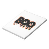 BOO Halloween Notizblock (Rotiert)