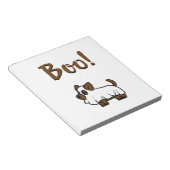 Boo Halloween Notizblock (angewinkelt)