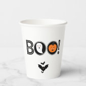 Boo! Halloween Paper Cup Pappbecher (Rückseite)