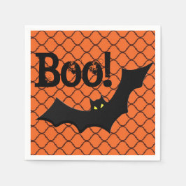 Boo! Halloween-Party Serviette