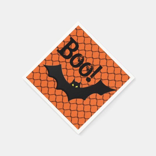 Boo! Halloween-Party Serviette (Ecke)
