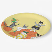 BOO! Halloween-Party Teller (Schrägansicht)