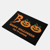 BOO! Halloween Pumpkin Doormat Fußmatte (Schrägansicht)
