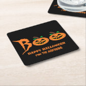 BOO! Halloween Pumpkins Paper Untersetzer (angewinkelt)