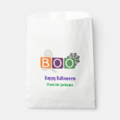 BOO Halloween Redewendungen Goodie Bag Geschenktütchen (Vorderseite)