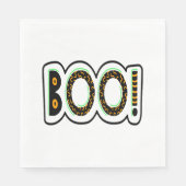 BOO Halloween Serviette (Vorderseite)