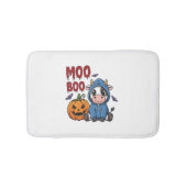 Boo Halloween Spooky Ghost Cow Badematte (Vorderseite)
